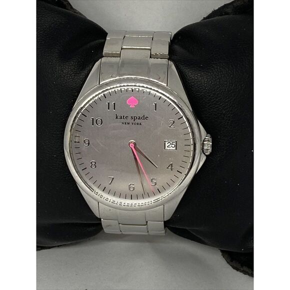 Kate Spade New York 0029 Women's Stainless Steel Silver Analog Dial Watch XX589 - Picture 3 of 12